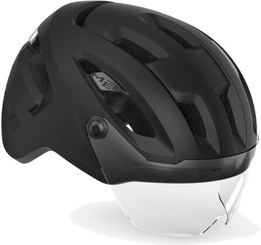 MET Helmet Intercity m. LED lys MIPS - Sort
