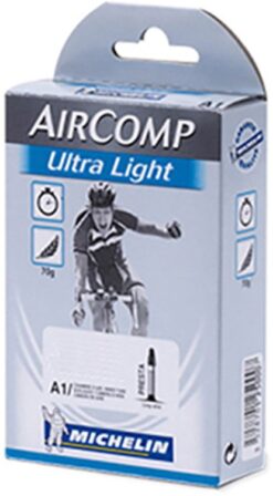 Michelin Aircomp Ultralight Tube 700x18/25c Presta 40mm/60mm