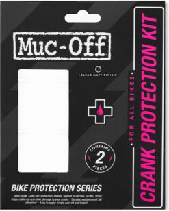 Muc-Off Crank Protector Crank Kit - Clear Matt