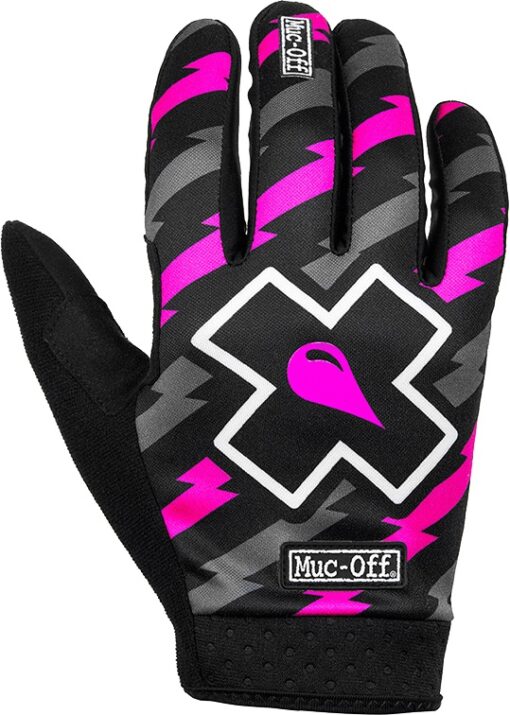 Muc-Off MTB Glove Bolt - Cykelhandske - Sort/Pink