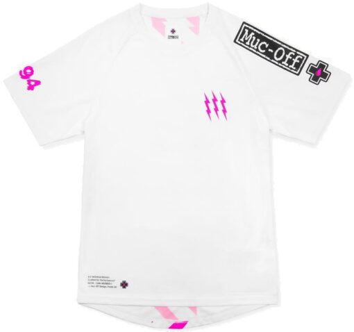 Muc-Off Riders Jersey - Short Sleeve - Hvid