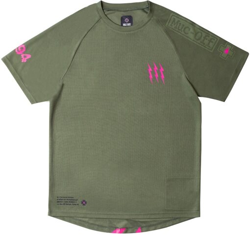 Muc-Off Riders Jersey - Short Sleeve - Grøn