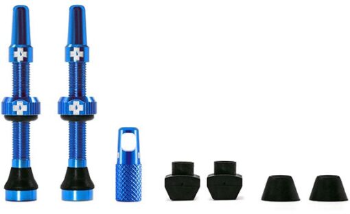 Muc-Off Tubeless Valve / Ventil Kit - 44 mm - Blue