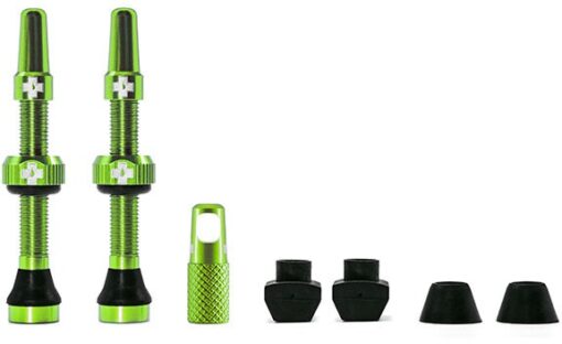 Muc-Off Tubeless Valve / Ventil Kit - 44 mm - Green