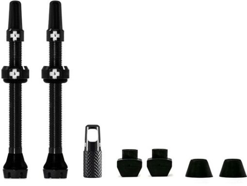 Muc-Off Tubeless Valve / Ventil Kit v2.0  - 60 mm - Black