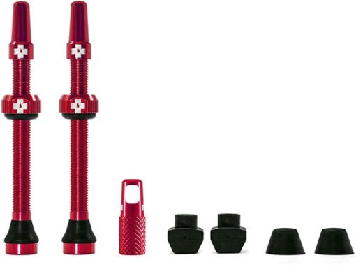 Muc-Off Tubeless Valve / Ventil Kit - 60 mm - Red