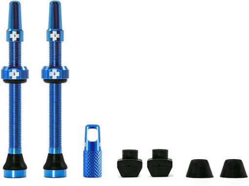 Muc-Off Tubeless Valve / Ventil Kit - 60 mm - Blue