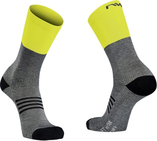 Northwave EXTREME PRO High Sock - Grå/Gul