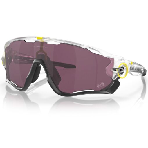 Oakley Jawbreaker Matte Clear - Prizm Road Black (Tour De France)