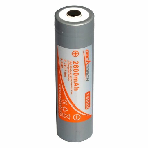 OrcaTorch 18650 batteri