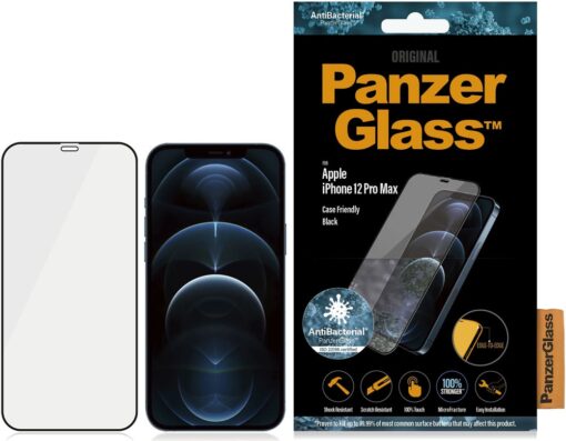 Panzerglass Apple iPhone 12 Pro Max Case Friendly beskyttelselsglas