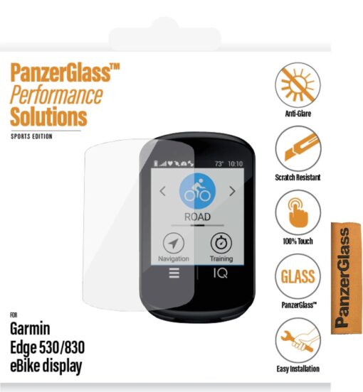 Panzerglass Garmin Edge 530/830 Anti-Glare beskyttelselsglas