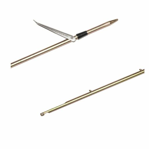 Picasso Spyd Model Gold Runde Shark Fins - 6.5 mm - 115 cm UDSOLGT