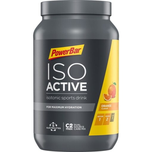 Powerbar IsoActive - Energipulver - Orange 600g