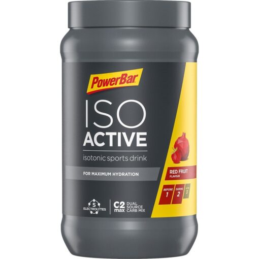 Powerbar IsoActive - Energipulver - Red Fruit Punch 1.320g