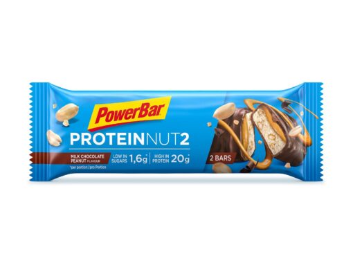 PowerBar Nut2 Proteinbar Milk Chocolate Peanut - 2x30g