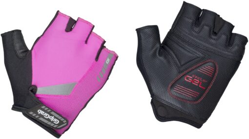 ProGel Hi-Vis Polstret Kortfingret handsker - Hi-Vis Pink