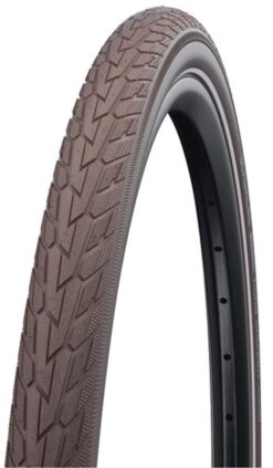 Schwalbe Road Cruiser - K-Guard Tråddæk - 28x1.75 (47-622) - Coffee Refleks