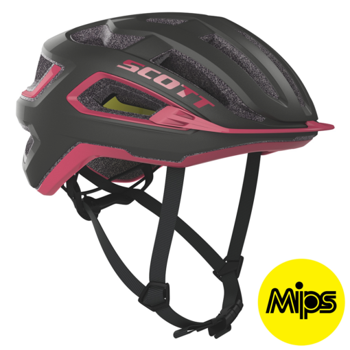 Scott ARX Plus (MIPS) Hjelm '20 - Sort/pink