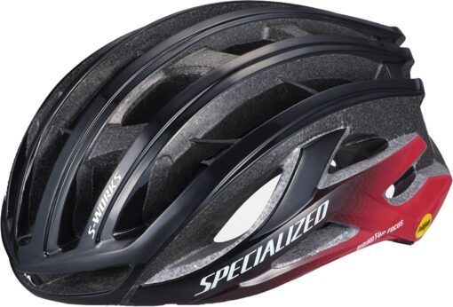 Specialized S-Works Prevail II Vent MIPS - Team Replica Cykelhjelm - Sort/Rød