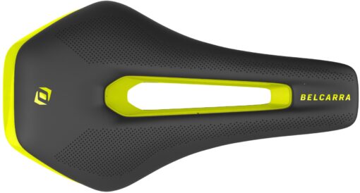 Syncros Saddle Belcarra V 1.5 - Cut Out - Sort/Gul