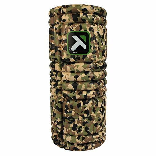 The GRID foamroller (Camouflage - 30 x 14 cm)