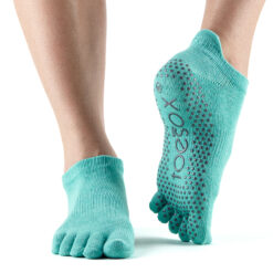 ToeSox Fulltoe Lowrise Grip (Aqua - S)