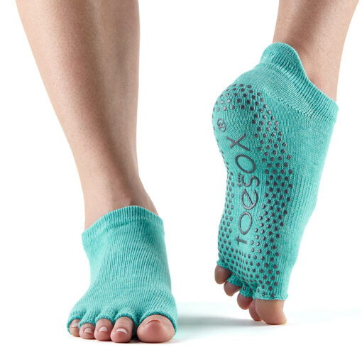 ToeSox Halftoe Lowrise Grip (Aqua - M)